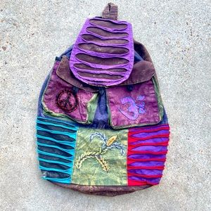 Boho or hobo style Backpack/Purse !